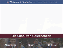 Tablet Screenshot of hscenturion.co.za